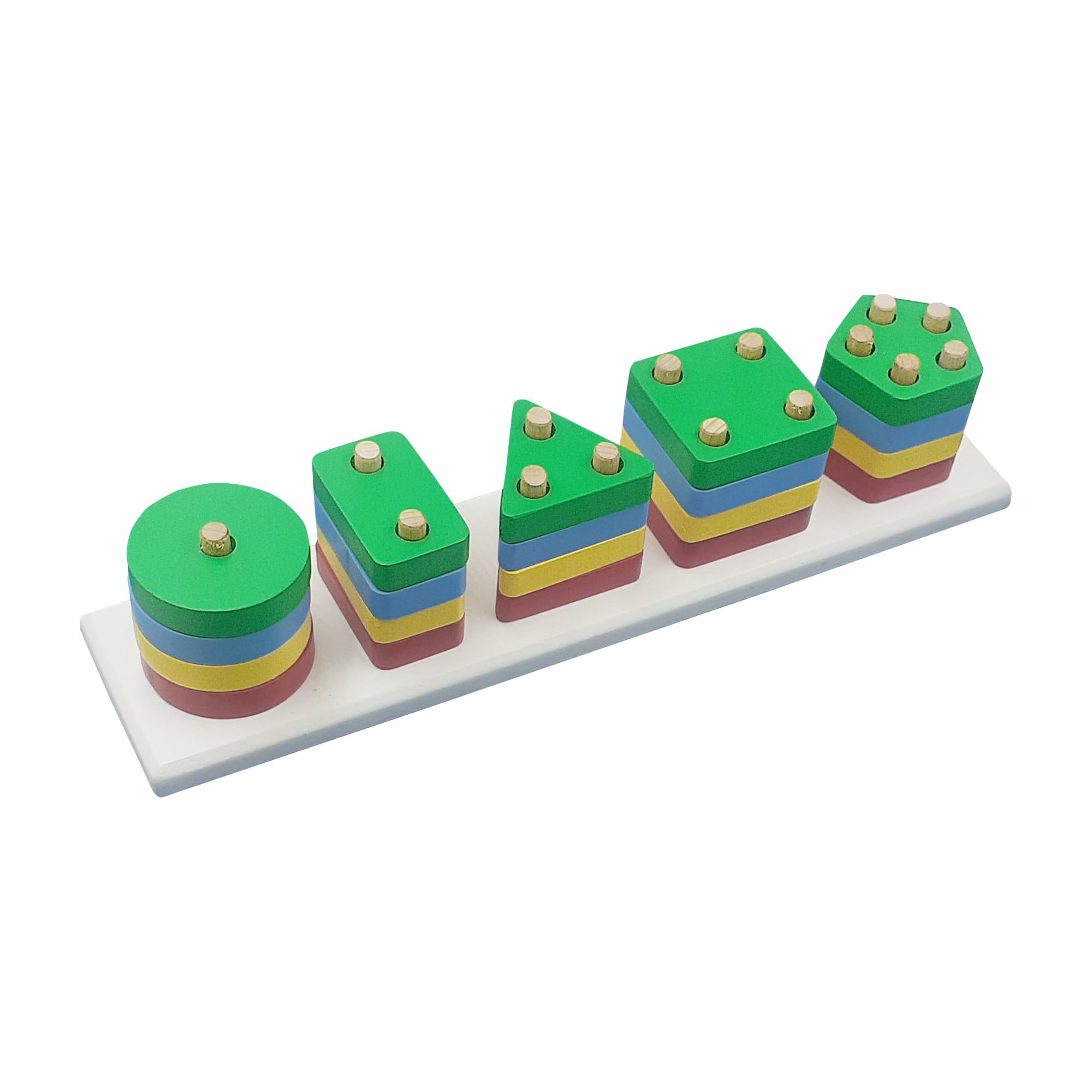 Tantrums Shape Sorting Toys – Stacking Plugging Shape Matching Toy, Column Matching Geometry Shapes Blocks Colour Matching Toy for Kids Develops Hand Eye co-Ordination in Kids (B0C9R47S8S) Amazon Price History, Amazon Price Tracker