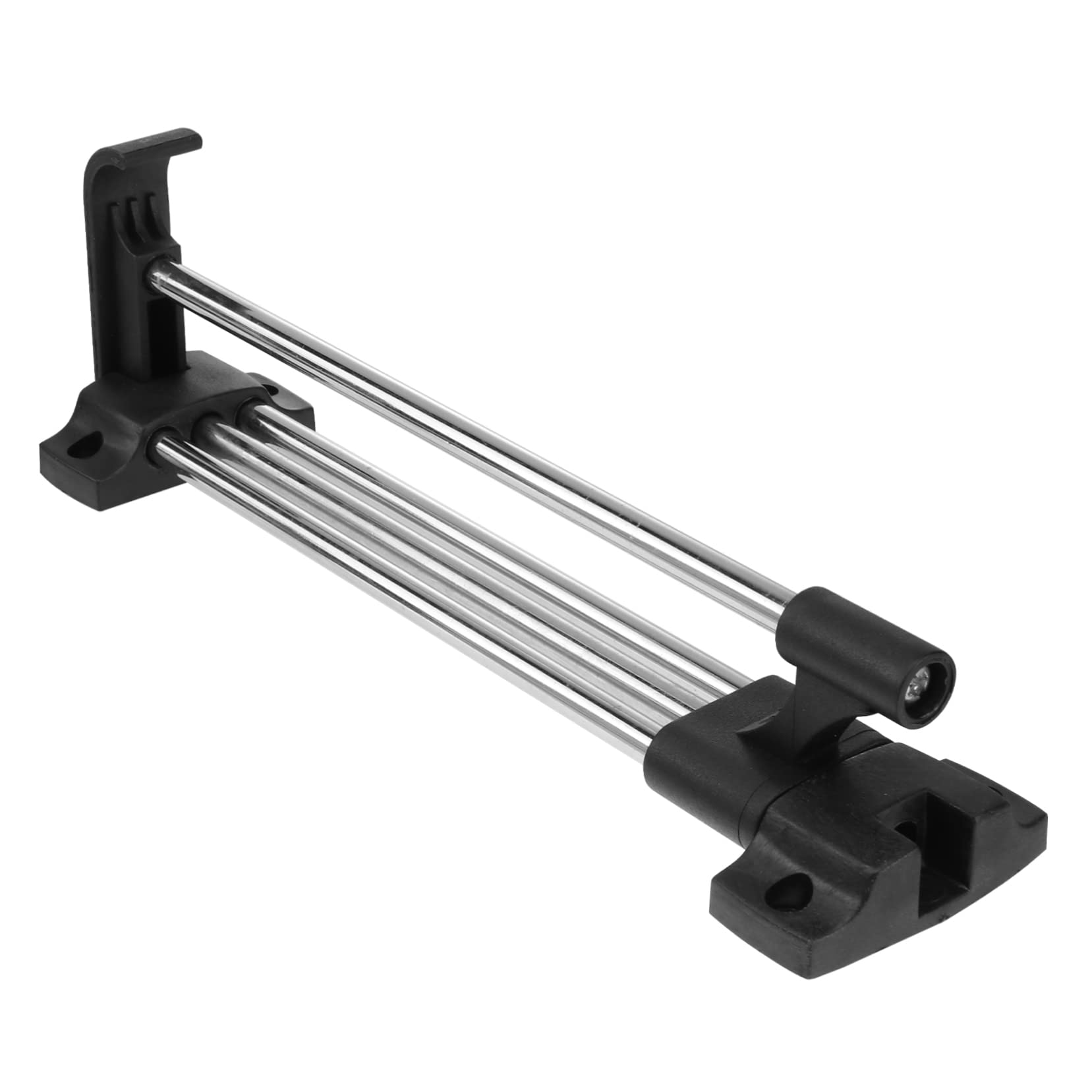 Ciieeo Stainless Steel Retractable Wardrobe Clothes Hanger Luxury Type Silver Non Slip Design for Coats Pants Scarves Space Saving Storage for Closets and Bathrooms