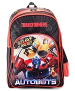 STRIDERS Transformer School Backpack for Kids | Durable Lightweight Spacious Bag | Padded Comfortable Straps | Marvel Superhero Design | Ideal for School Travel & Play