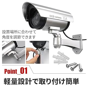 カンメイ様　カメラ　2点 Amazon.co.jp: AoAkiSORA 防犯対策 ダミーカメラ 2個セット