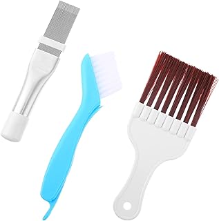 iplusmile Pente de barbatana Ac Dusting 1 conjunto de escova de limpeza de aletas de ar condicionado pente de limpeza de quilhas pente condensador pente de barbatana Ac pente de barbatana Ac Pente de barbatana Pente de barbatana CA Pente de barbatana AC Pente de barbatana