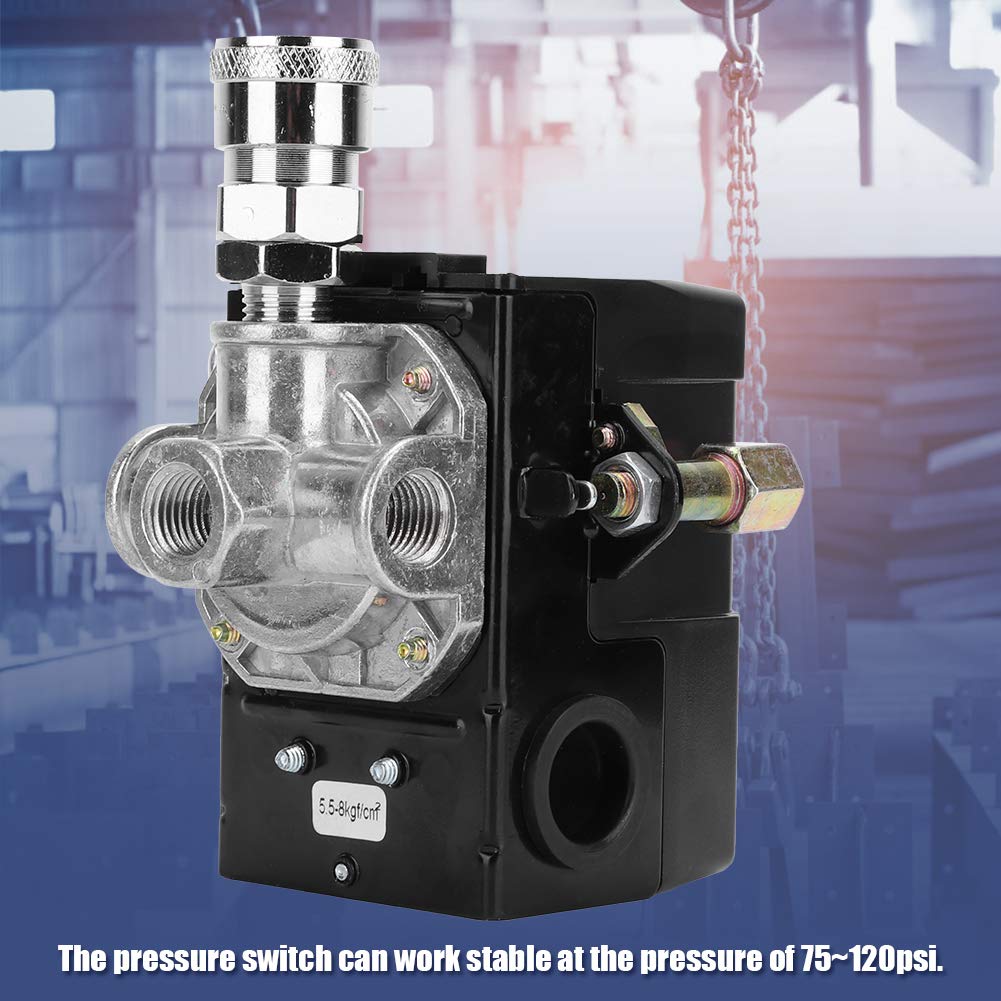QANYEGN Automatic Pressure Switch Control Valve, Air Compressor Pressure Switch, Pressure Switch for Air Compressor