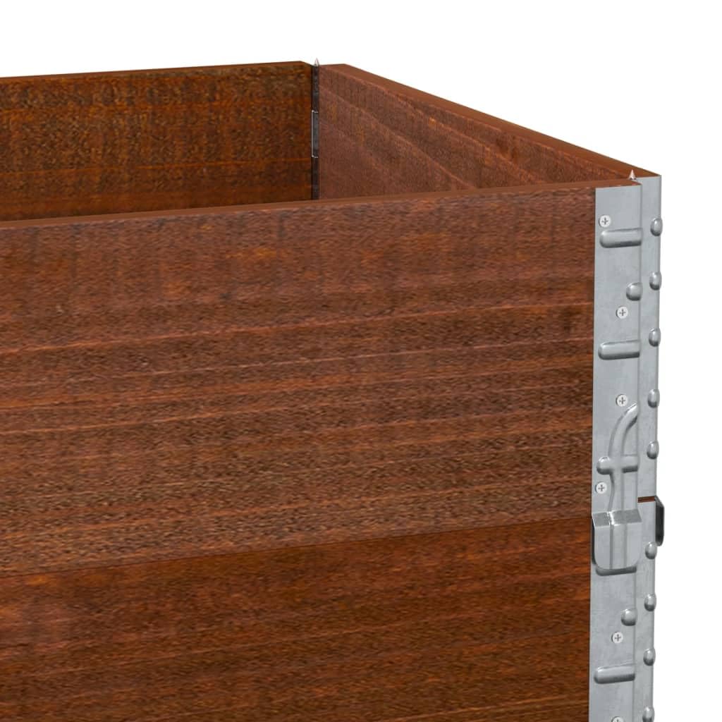 Paretali per Pallet 3pz Marroni 100x50cm Legno Massello di Pino, Commercio e Industria,Movimentazione di Materiali,Pianali di carico e Pallet, 22.1kg-3295373