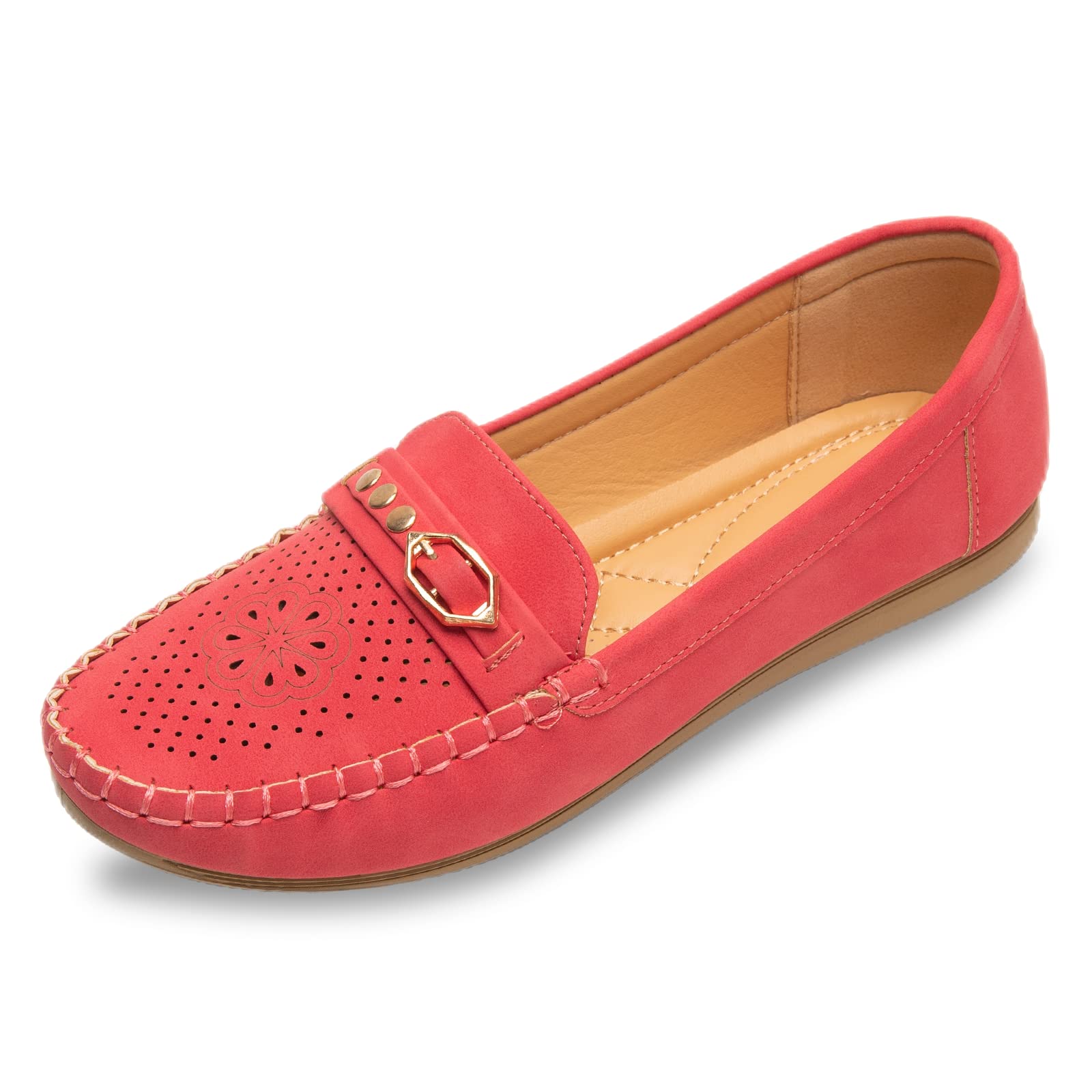 Sixth Street Womens Casual Comfortable and Lightweight Ballerina Ballet Flats-Cherry-(Size-41) (B0B7X9GDWW) Amazon Price History, Amazon Price Tracker