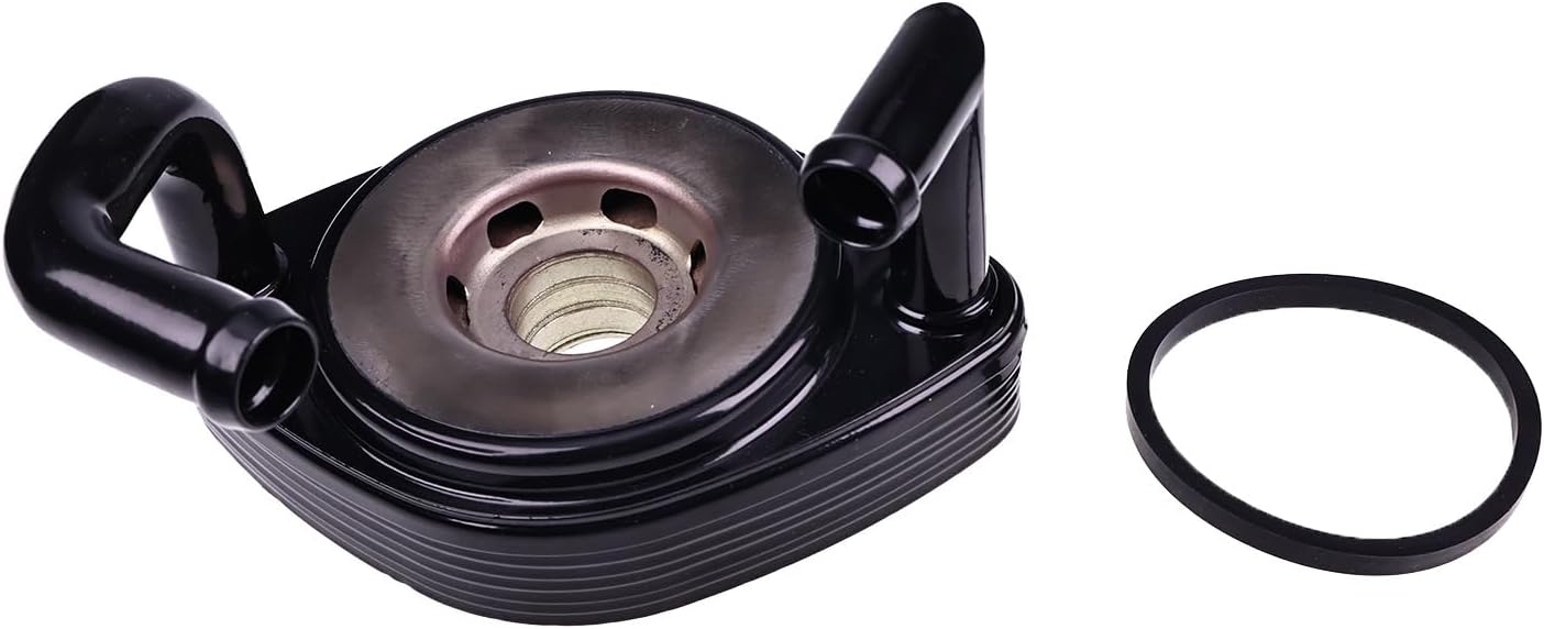 Oil Cooler Assembly 8943112220 Compatible for Isuzu 4JA1 4JB1 Engine TFR54 TFR55 Truck