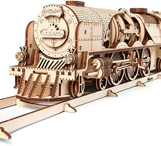 UGEARS V-Express Steam Train with Tender