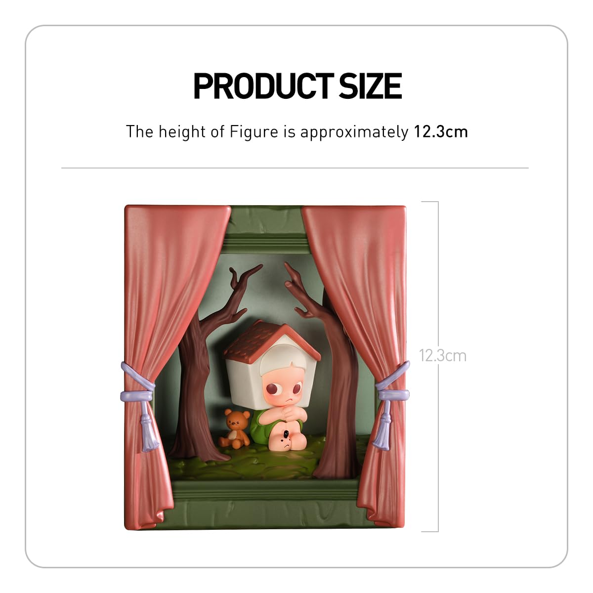POP MART Zsiga The Window Series Scene Sets Anime Actionfiguren 1PC Zufällige Figuren Pop Figuren Actionfiguren Sammelfiguren und Sammler Kunstspielzeug Spielzeug Figuren Geschenk