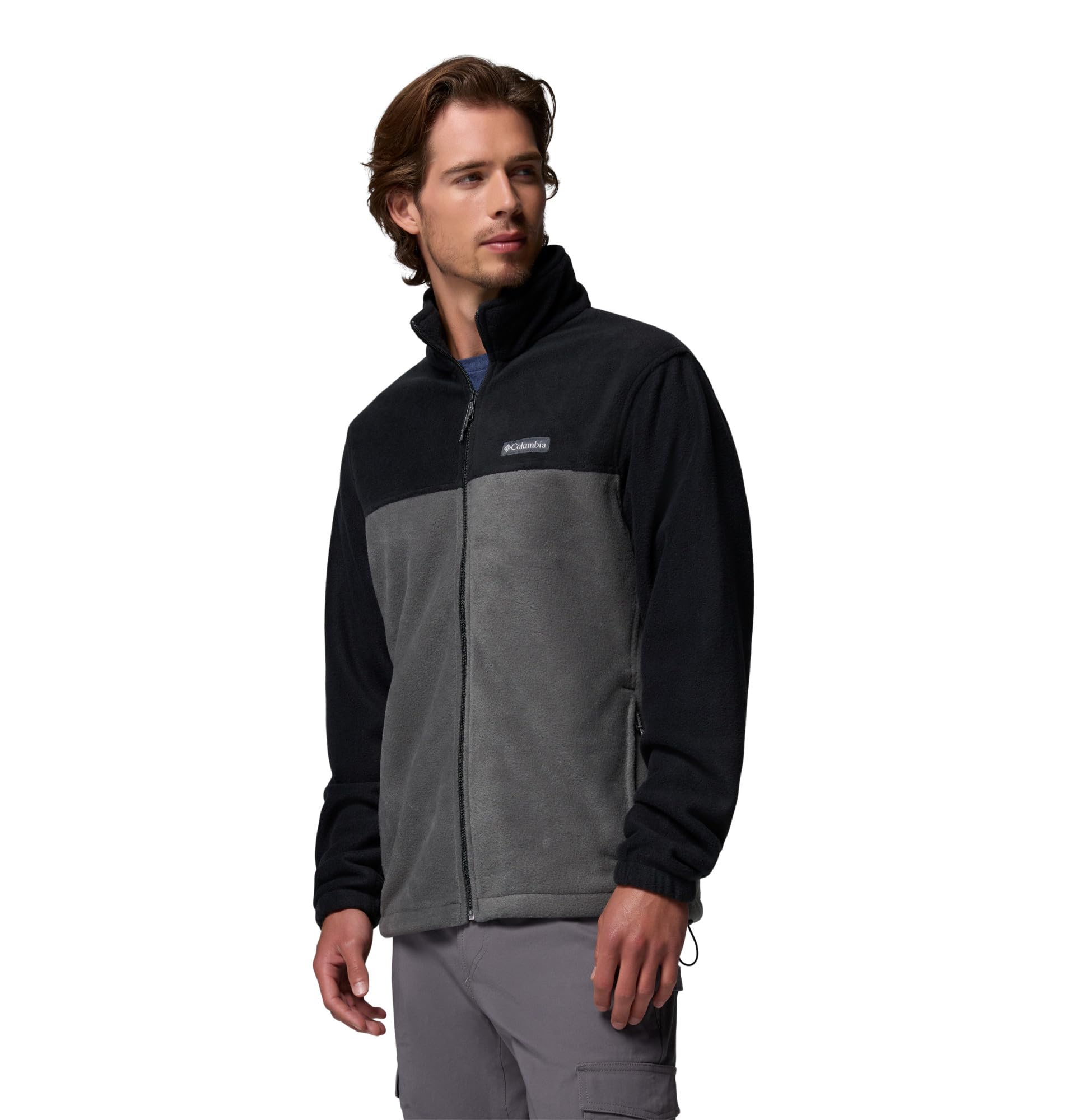 Columbia Steens Mountain Full Zip 2.0, Kurtka polarowa Mężczyźni, Black/Grill, M