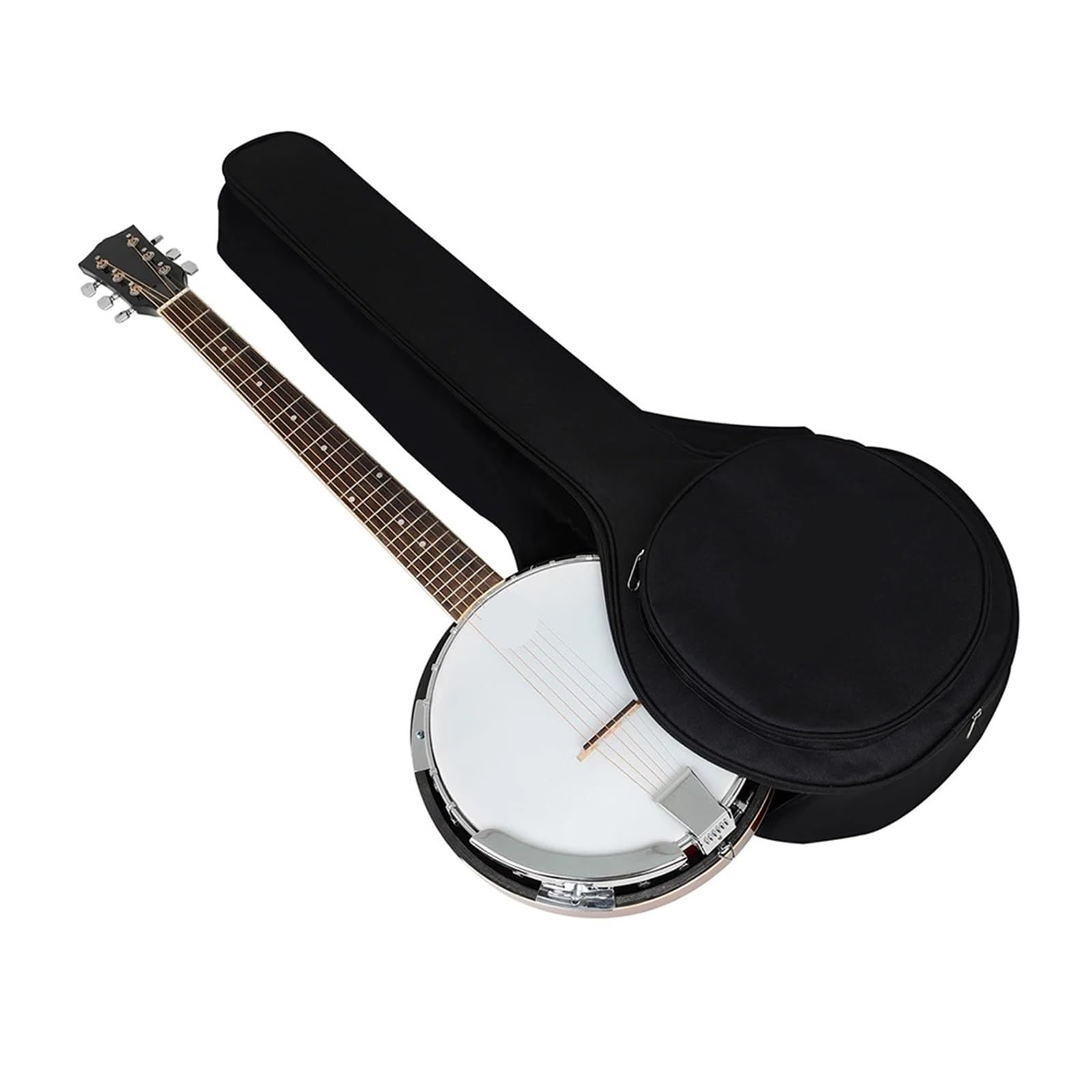 Estuche Banjo Negro Concierto 5 Cuerdas Impermeable