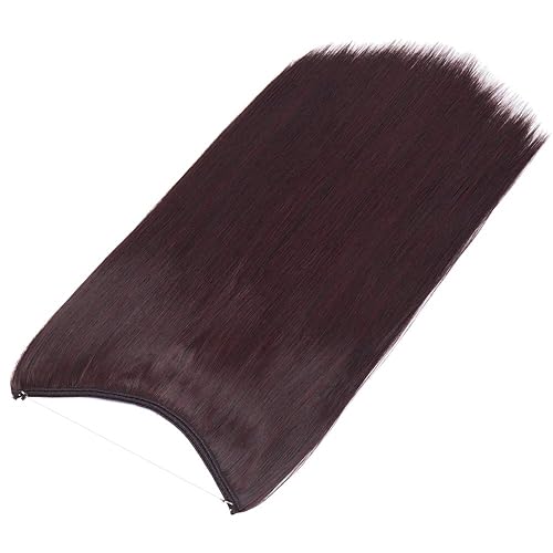 Miniatura 3 de S-noilite Las mejores extensiones de cabello sintético rizado de cabeza completa, hilo invisible, sin clips, extensiones de cabello secreto,