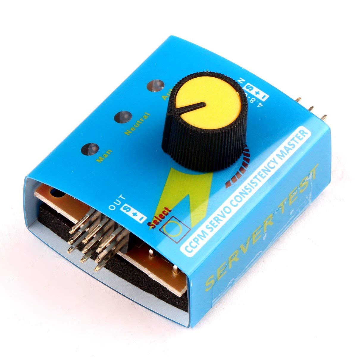 ARCELI RC Helicóptero Motor Servo Tester Aeromodelling Remoto Controlador de velocidad Servidor CCPM Servo consistencia Maestro con indicador de modo 3 DC 4.8-6V