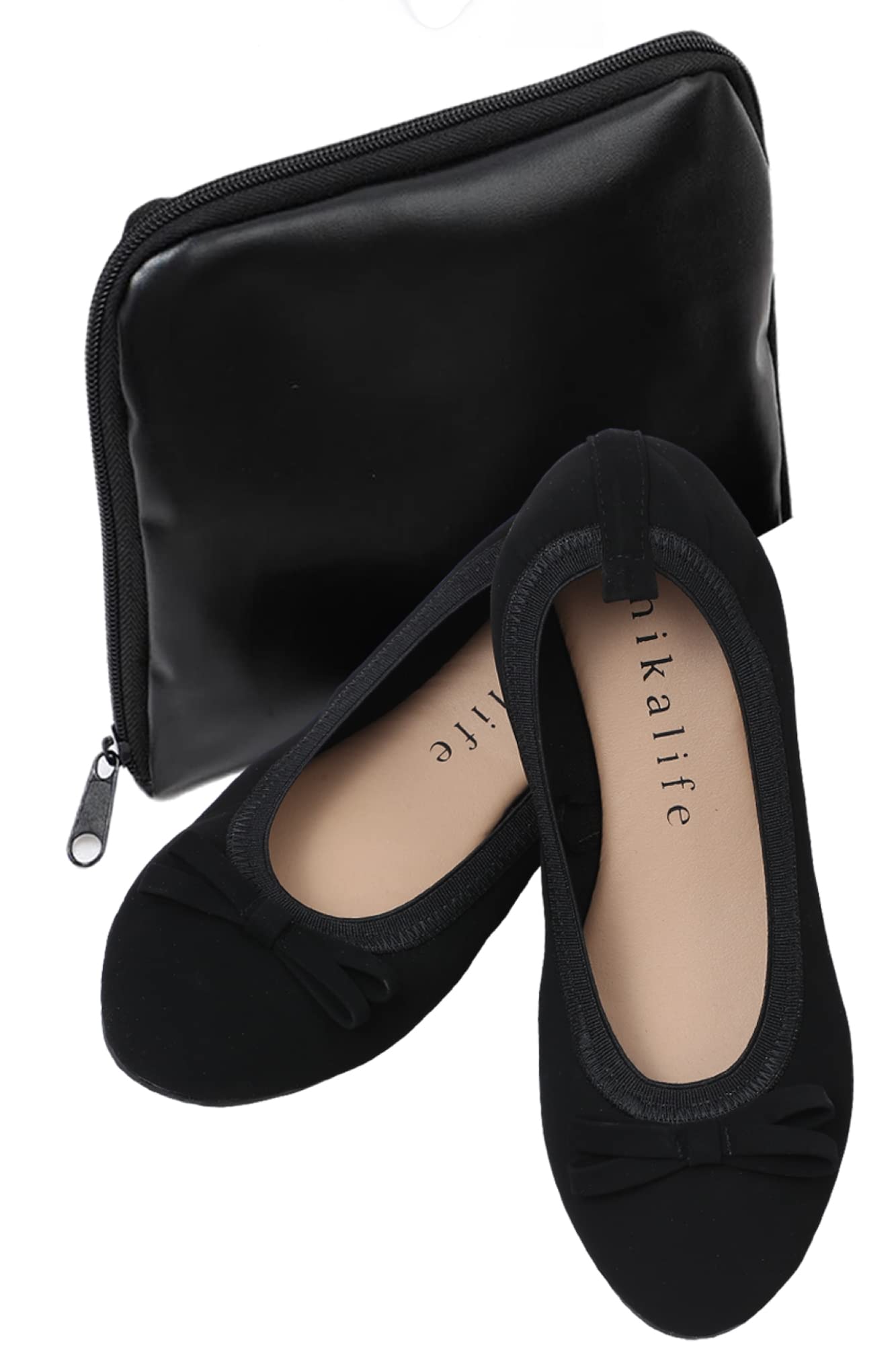 [nikalife] 携帯スリッパ レディース 折りたたみ 卒業式 入学式 参観日など学校行事で使えるフォーマルタイプ