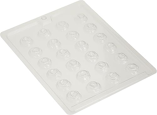 Miniatura 4 de Molde de caramelo de chocolate de rosas de tamaño mordido