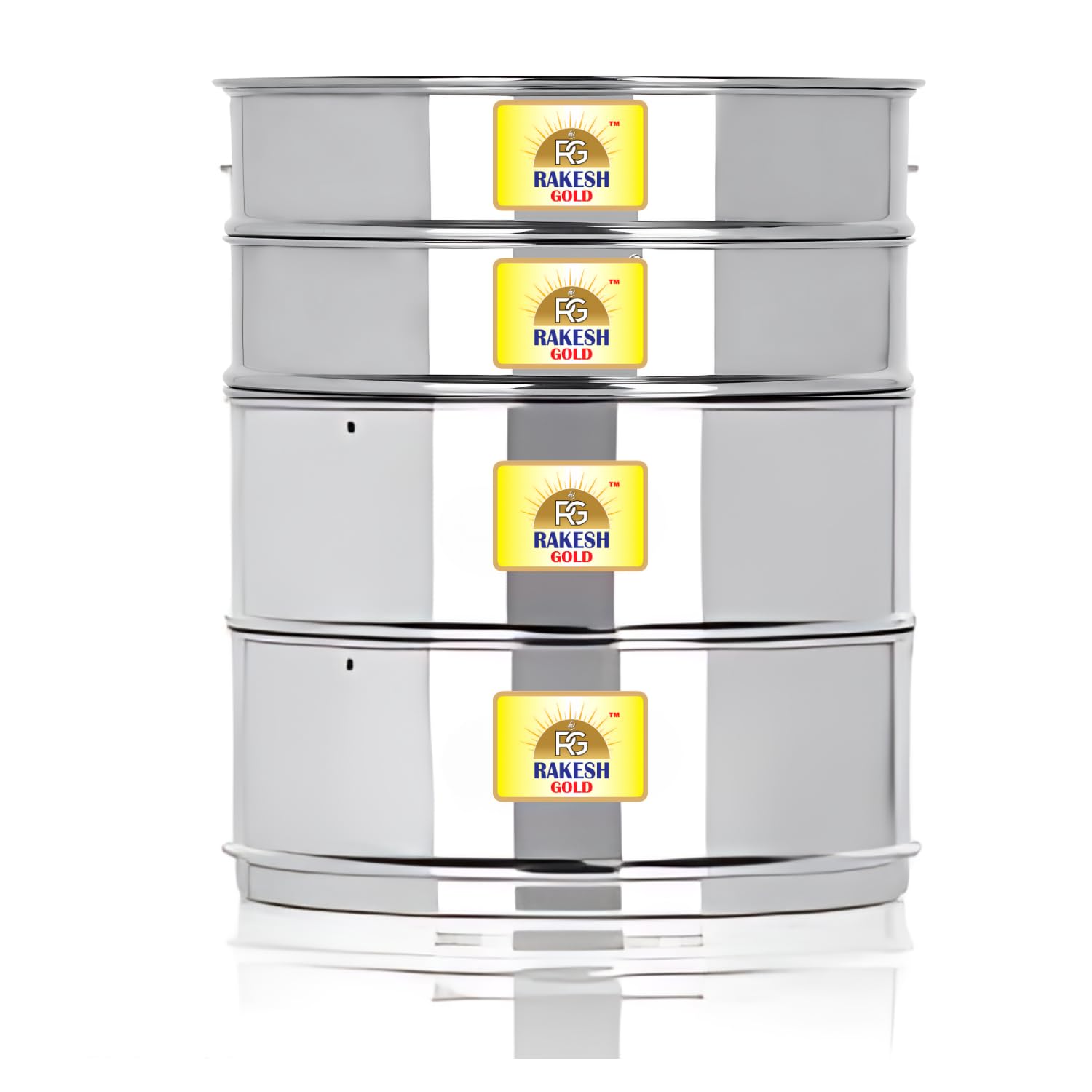 Rakesh Gold Cooker Separator - Stackable Stainless Steel -10