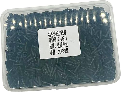 Miniatura 7 de Vaveren Ojales de raqueta de nailon, accesorios de cuerda, protector de cuerda, reemplazo de reparación de ojales de raqueta de bádminton