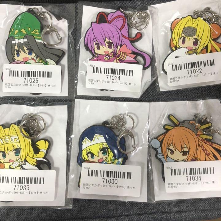 Amazon.co.jp: 戦国乙女 かぎっ娘キーホルダー 乗っかりver. : おもちゃ