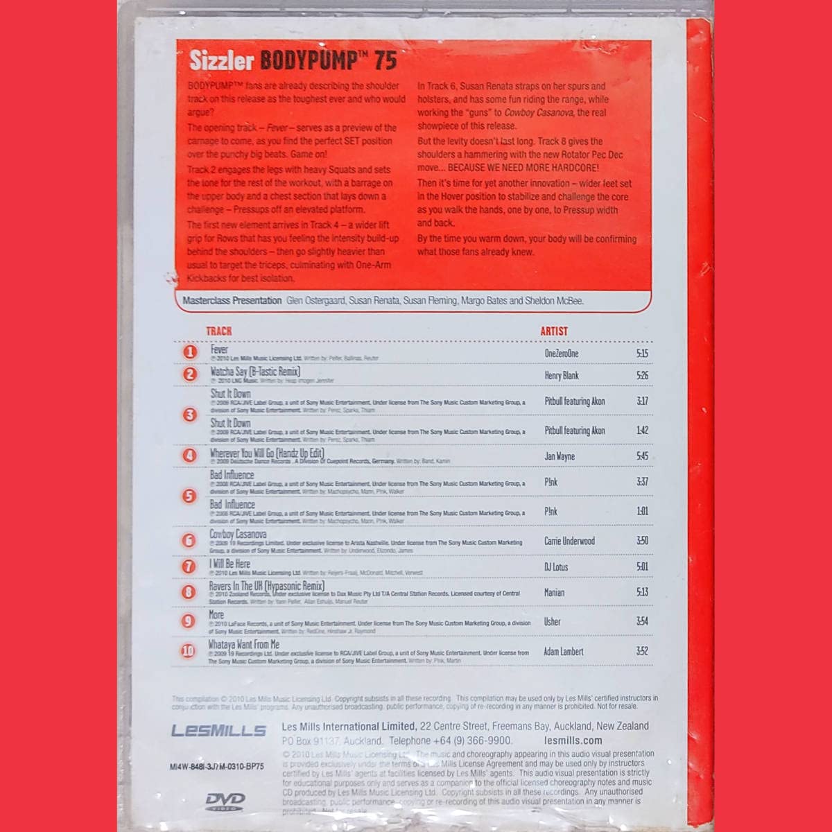 75★レスミルズ★Lesmills★DVD★CD★英語コレオノート★中古品★BodyJam75★ボディジャム★再生確認済★3点セット★箱に傷有★汚れあり 