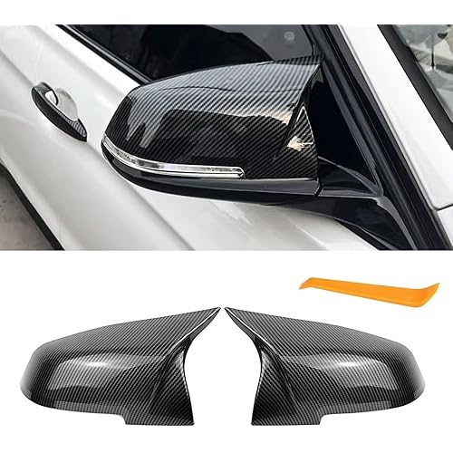 Mirror Caps Fitment for BMW 2PCS-Set (Carbon Fiber Style, F22 F30 F32 F36)