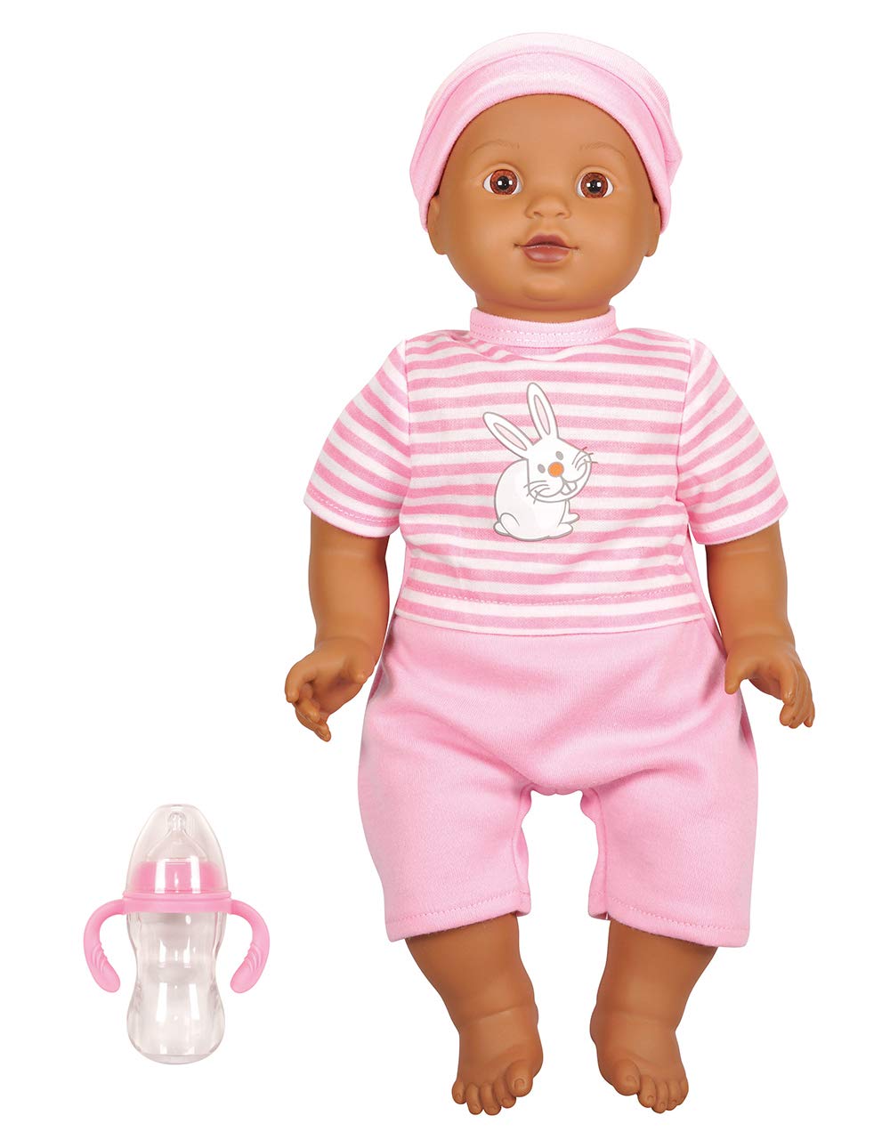 Soft-Bodied Baby Doll Bunny, Multi-Colour, 14 inch/36 cm, LT14103