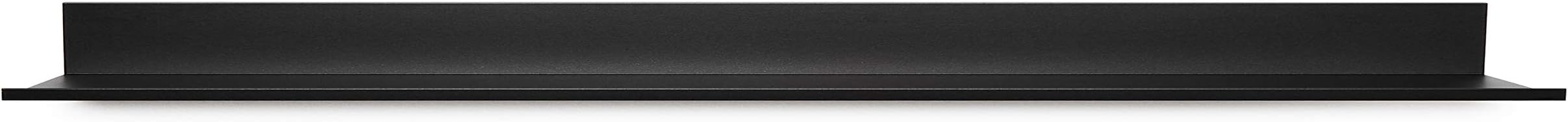Hangman L48B L 48-Inch No-Stud Floating Shelf (Black Powder Coat)