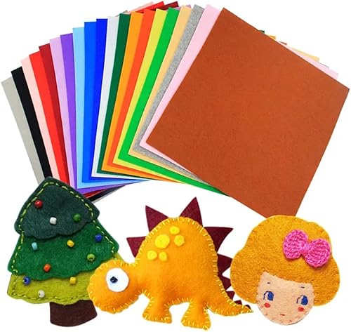 Miniatura 4 de The Yard - Tela de fieltro de 0.071 in de grosor de 36 x 72 pulgadas, tela de fieltro suave y duradera para artes y manualidades, proyectos de