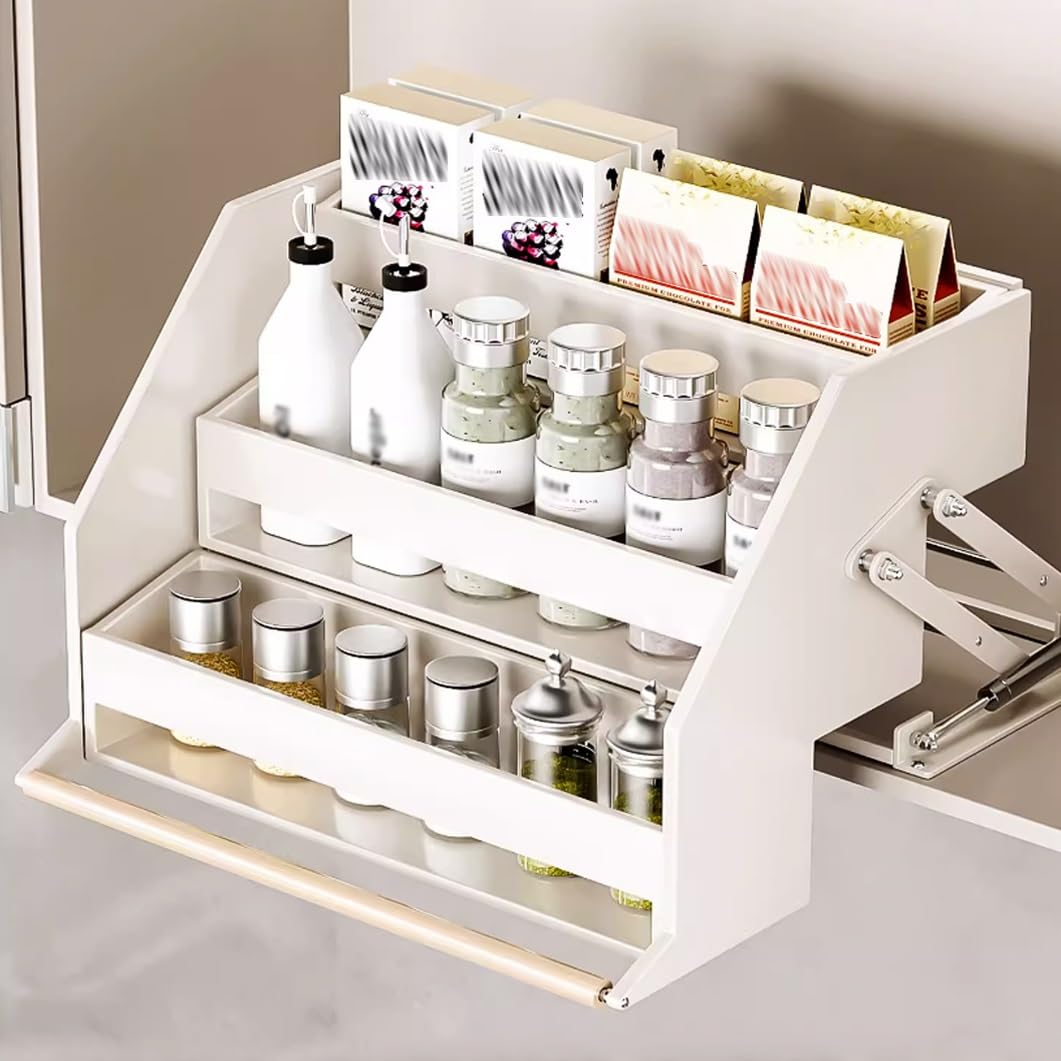 Tiroir coulissant cuisine YVYKFZD fini les placards inaccessibles de 30 cm