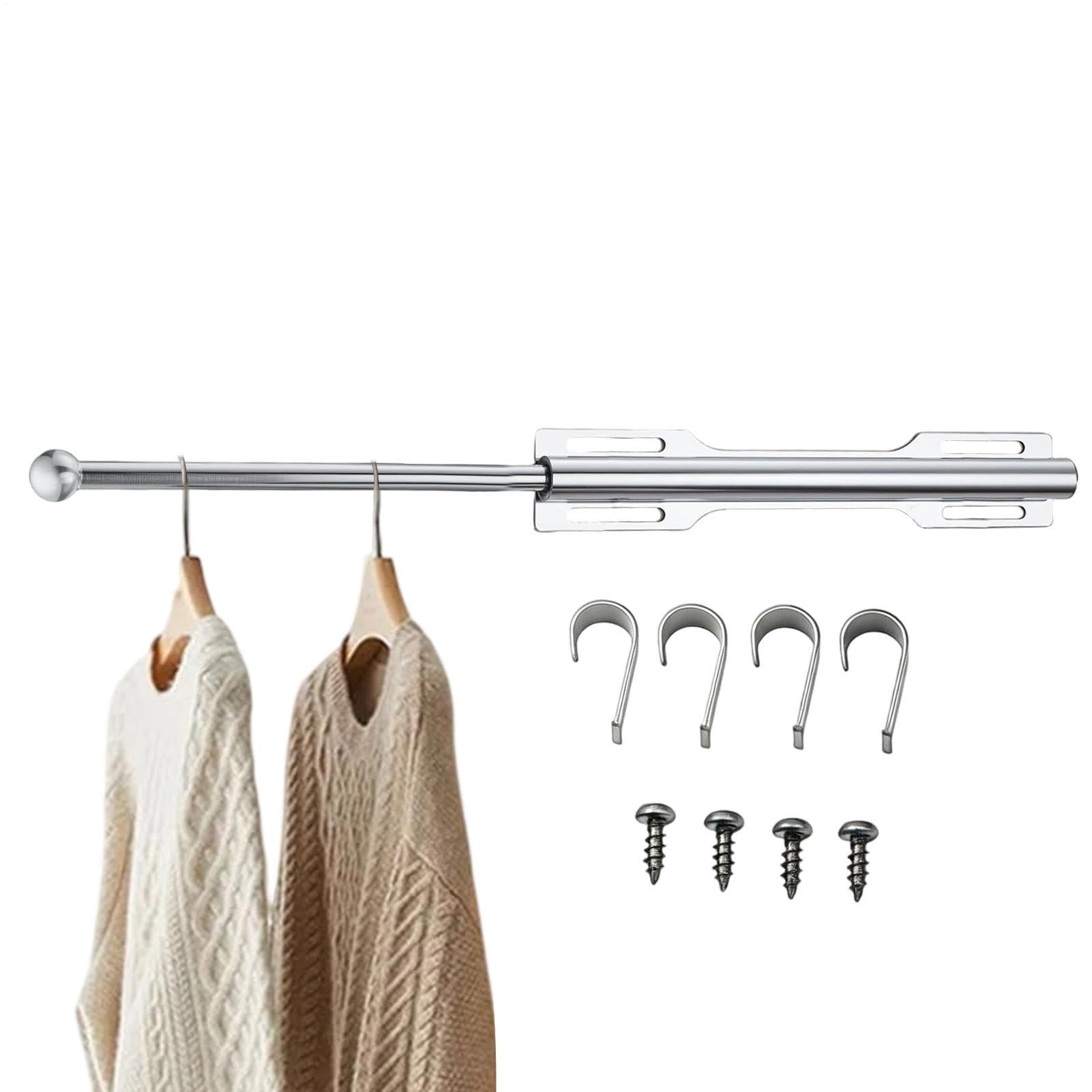 Tringle de placard Teksome anti-désordre pour libérer l'espace de votre armoire