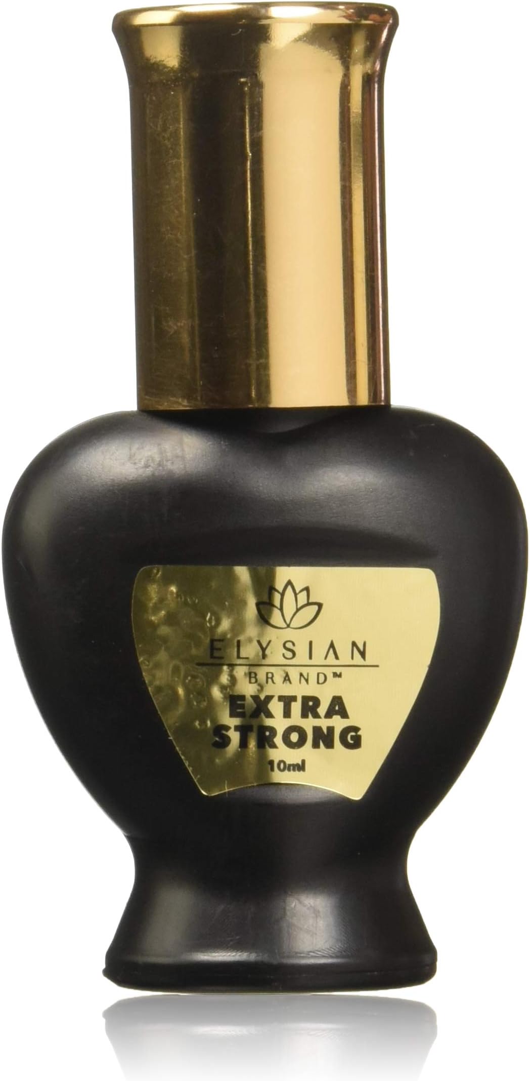 Eyelash Extension Glue -10ml - Black Lash Extension Glue - Professional Use Only - Extra Strong - 1 Sec Dry Time - Waterproof for Individual and Volume Lashes with 7-8 Weeks Retention by Elysian Brand