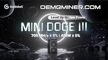 な　Goldshell Mini Doge Ⅲ & LTC+2点 Amazon.com: Goldshell Mini Doge 3 LLL Plus 810MH/s 500W y