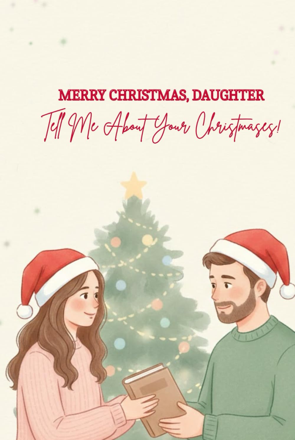 Merry Christmas, Daughter — Tell Me About Your Christmases: A Guided Christmas Memory Book From Your Loving Dad