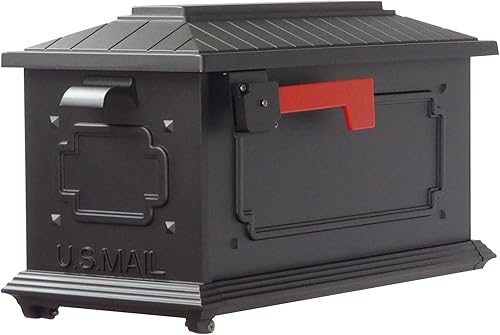 Miniatura 6 de Special Lite Kingston SCK-1017_SPK-600-BLK - Buzón negro con poste de aluminio