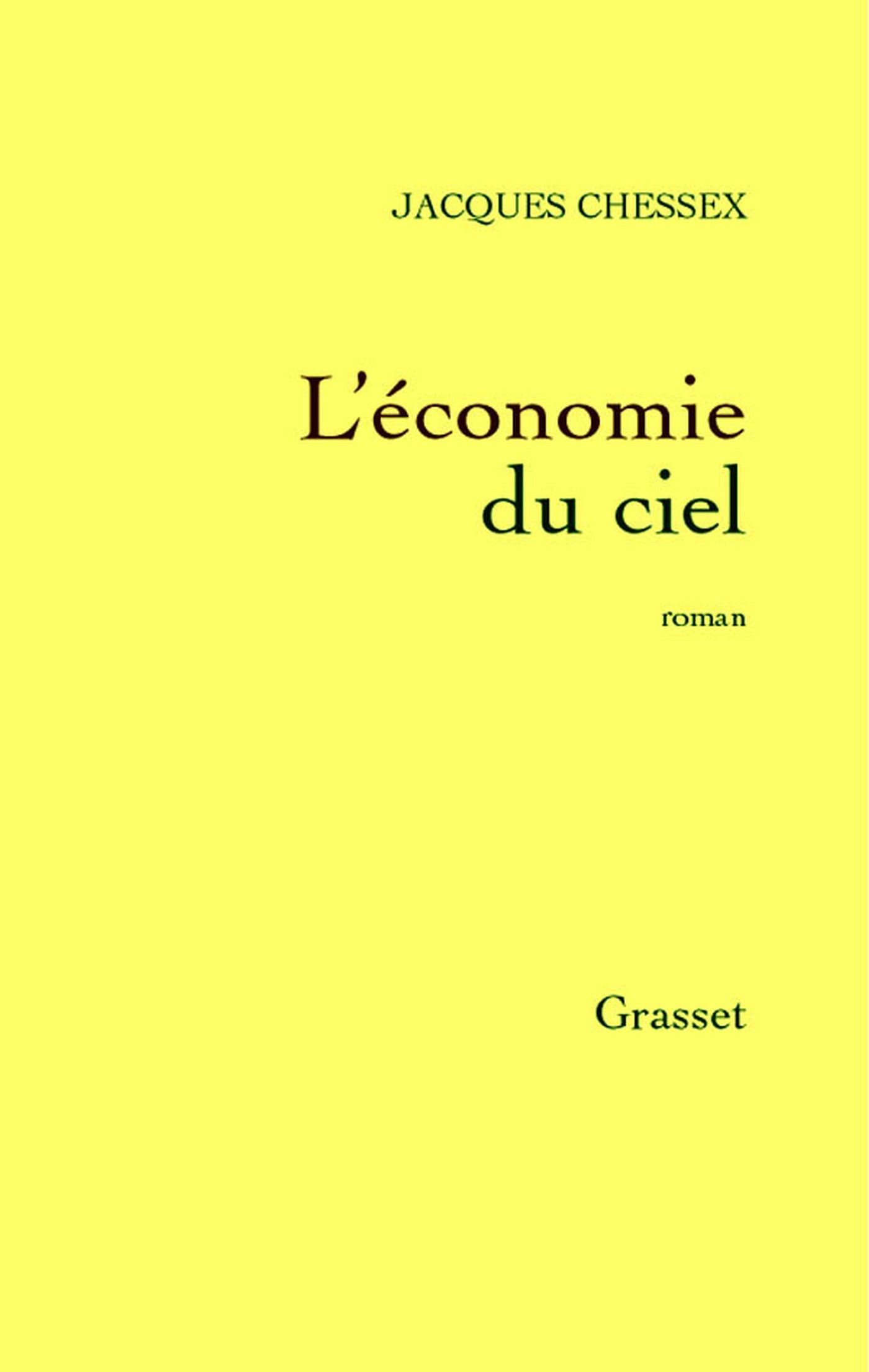 L'économie du ciel (French Edition)