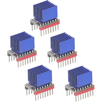 TMC2209 V2.0 Stepper Motor Drivers Ultra Silent 2.5 A Stepper Motor Driver Pack of 5