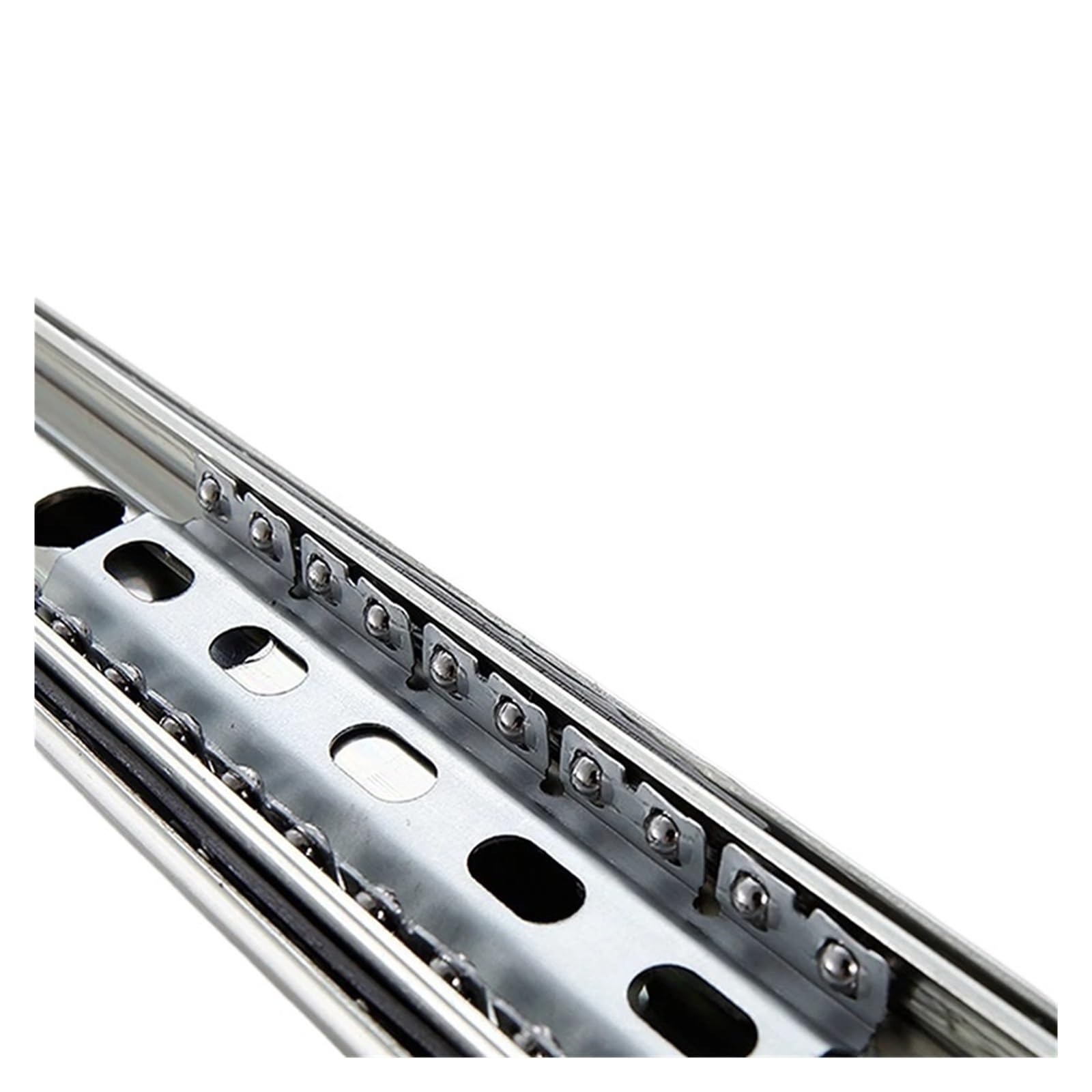 1 guida for cassetti completamente estensibile con serratura - Binario con cuscinetti a sfera con portata di 120 kg for un funzionamento regolare(700mm)