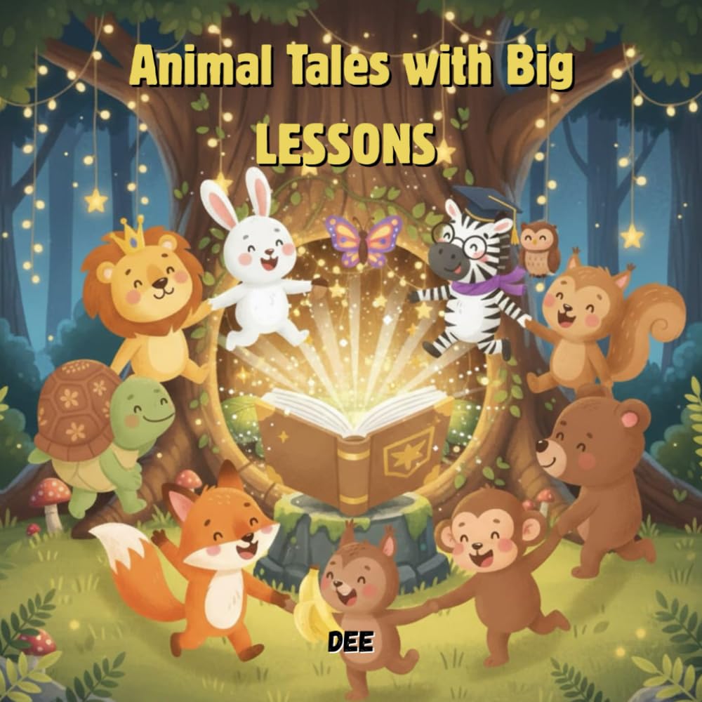 Little Lessons from the Animal World: 10 moral stories for kids (illustrated)