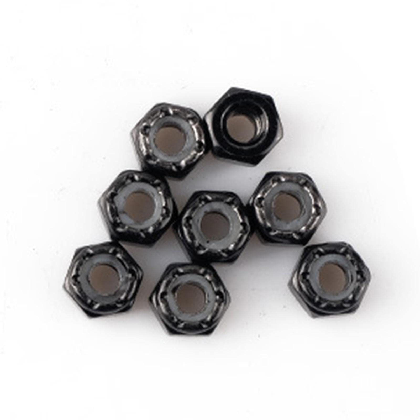 kowaku 2X Skateboard Hardware Set Rubber Riser Pads, Mounting Screws and Nuts for Longborad Scooters Cruisers Accessories