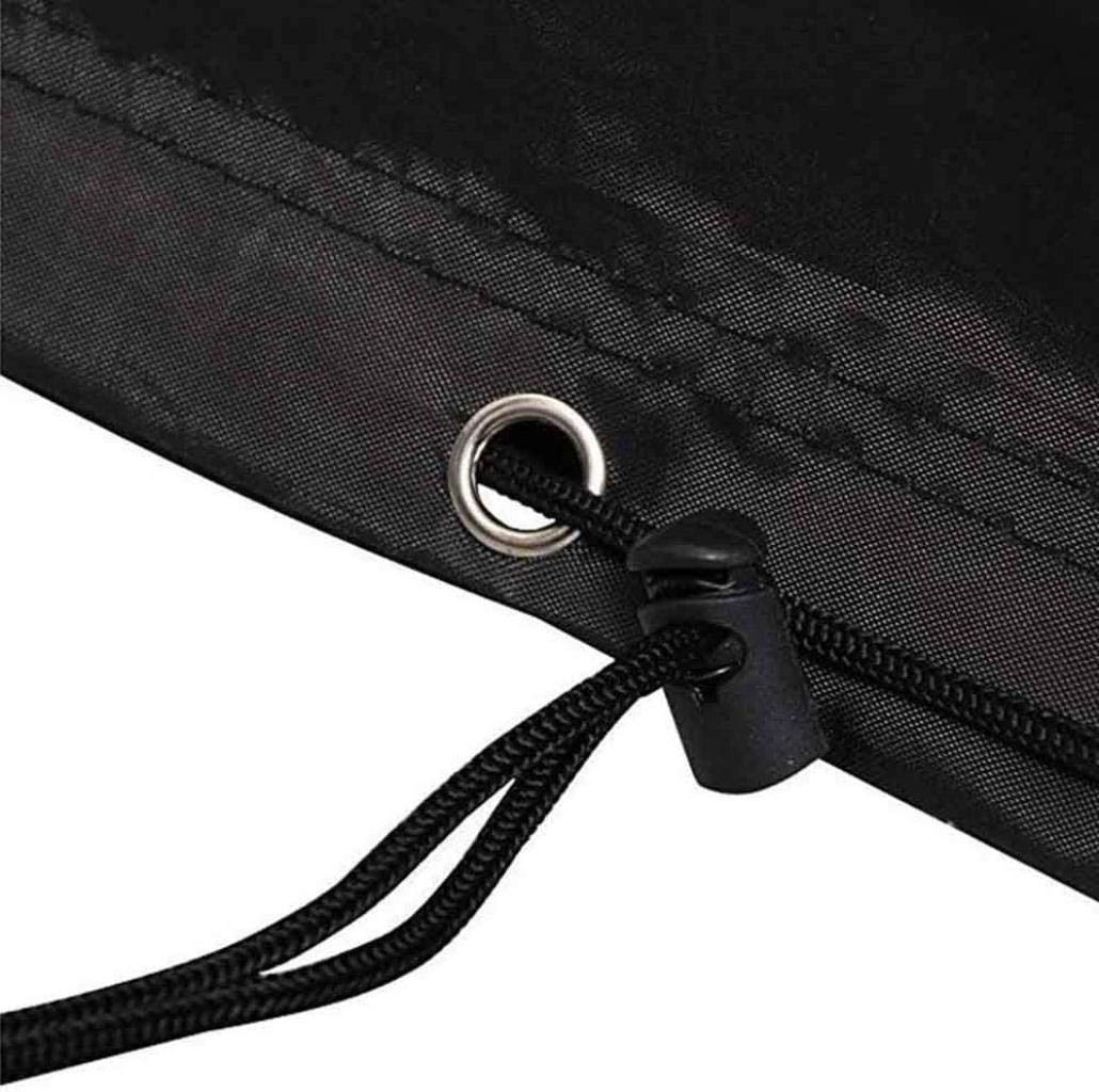 Funda de piel de jardín impermeable personalizable de 200 x 100 x 200 cm, resistente al desgarro, resistente al desgarro, resistente al viento, a la lluvia, anti-UV, protector de muebles de patio