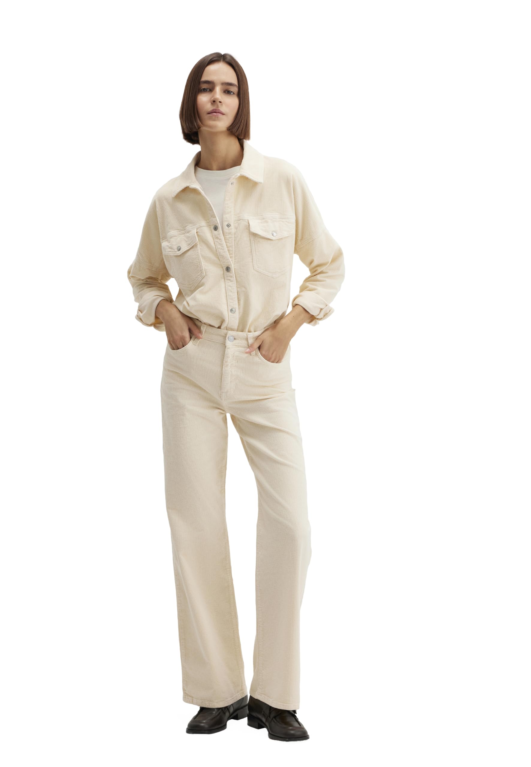 Mavi Damen Denim Pants Malibu Wide Leg Jeans