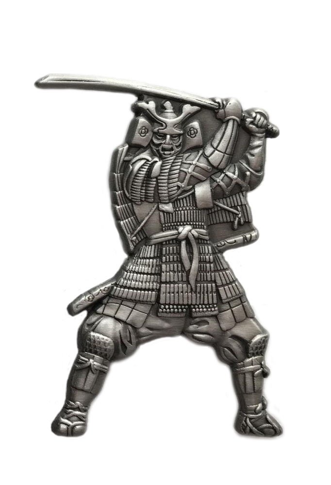 Ancient Japanese Samurai Warrior with Katana Sword, Emperor