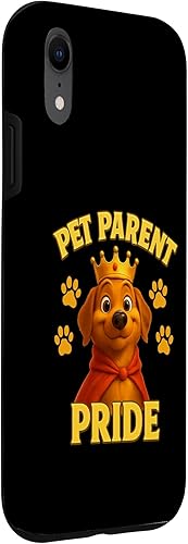 Miniatura 3 de Pet Parent Pride Dog Crown Paw Prints Animal Lover Case for iPhone XR