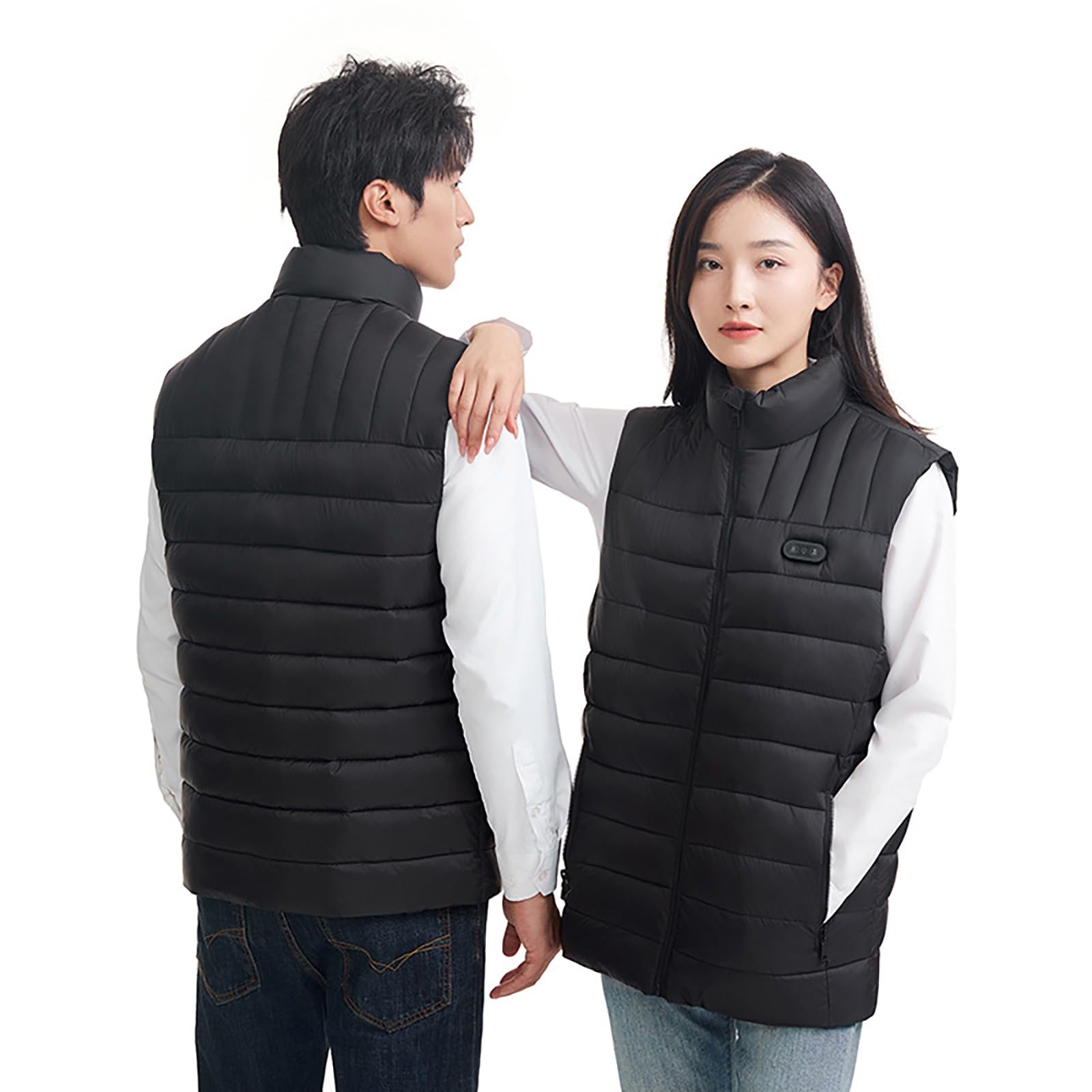 Gilet Riscaldato Per Uomo E Donna Giacca Riscaldato Intelligente Gilet Riscaldata Temperatura Costante Leggero Giubbino Riscaldante Caldo Giubbotto Lavabile Per Escursioni All'aperto, Sci, Pesca, Moto