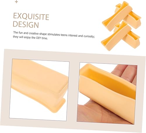 Miniatura 7 de Angoily 4 unids Alfombrilla de silicona para muebles, patas de cama, tapones de cama, protectores de patas de cama, almohadillas de patas de silla,