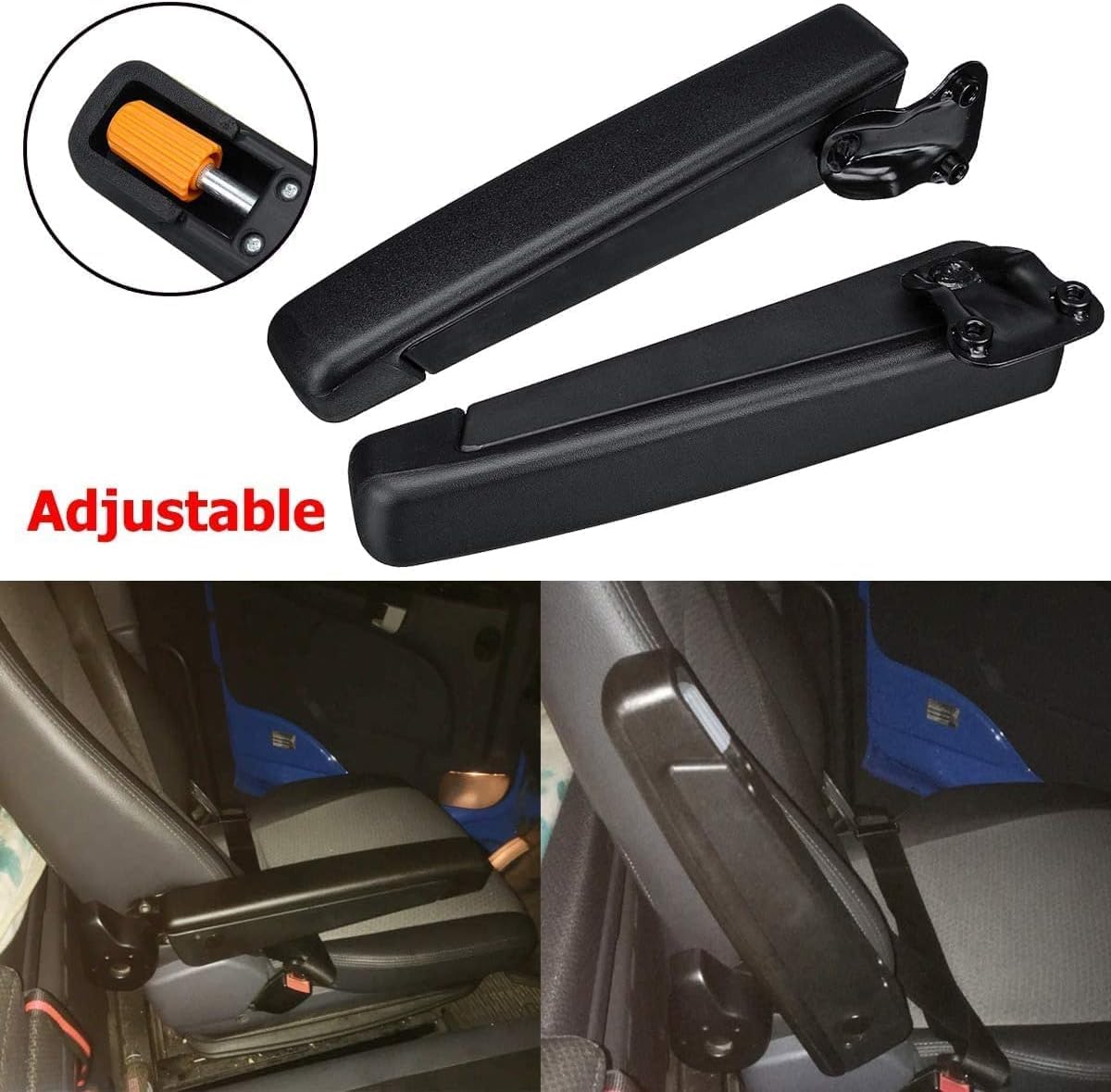 Auto Universale Regolabile Seggiolino Auto Bracciolo Per Rv Auto Parti
