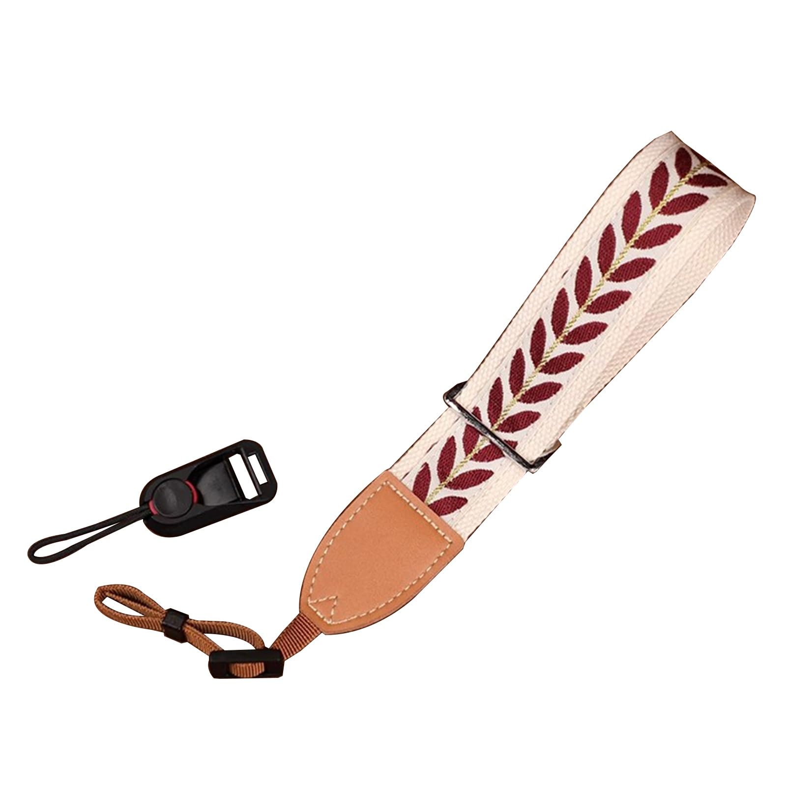Flyiodfcxv Purple Camera Strap, Wove Process, Cotton Camera Wrist Strap Wide And Comfortable, Sturdy