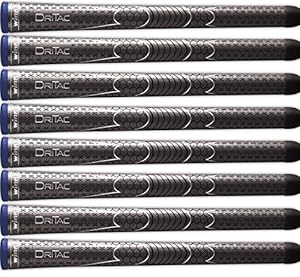 Winn DriTac Golfschlägergriffe Dunkelgrau (8er Set)