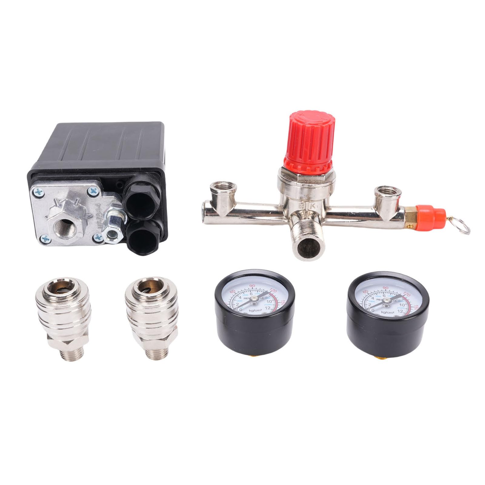 BRRNOO Regolatore Verticale Pressione 175PSI Manifold con Controllo