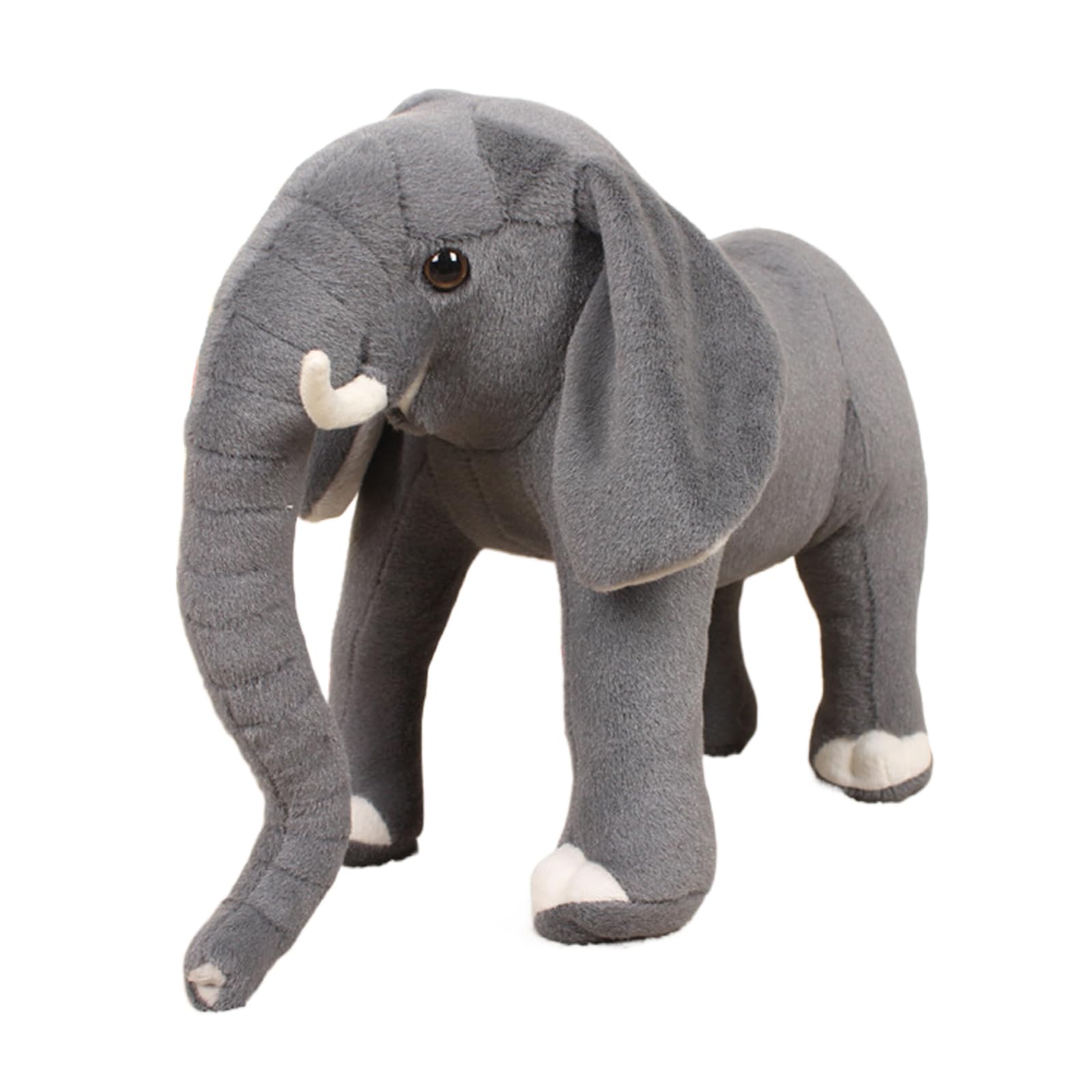 Elnwnnkc Elephant Plushes Pillow, Large Stuffed Animals for Playtimes and Relaxation Gentle Color Elephant