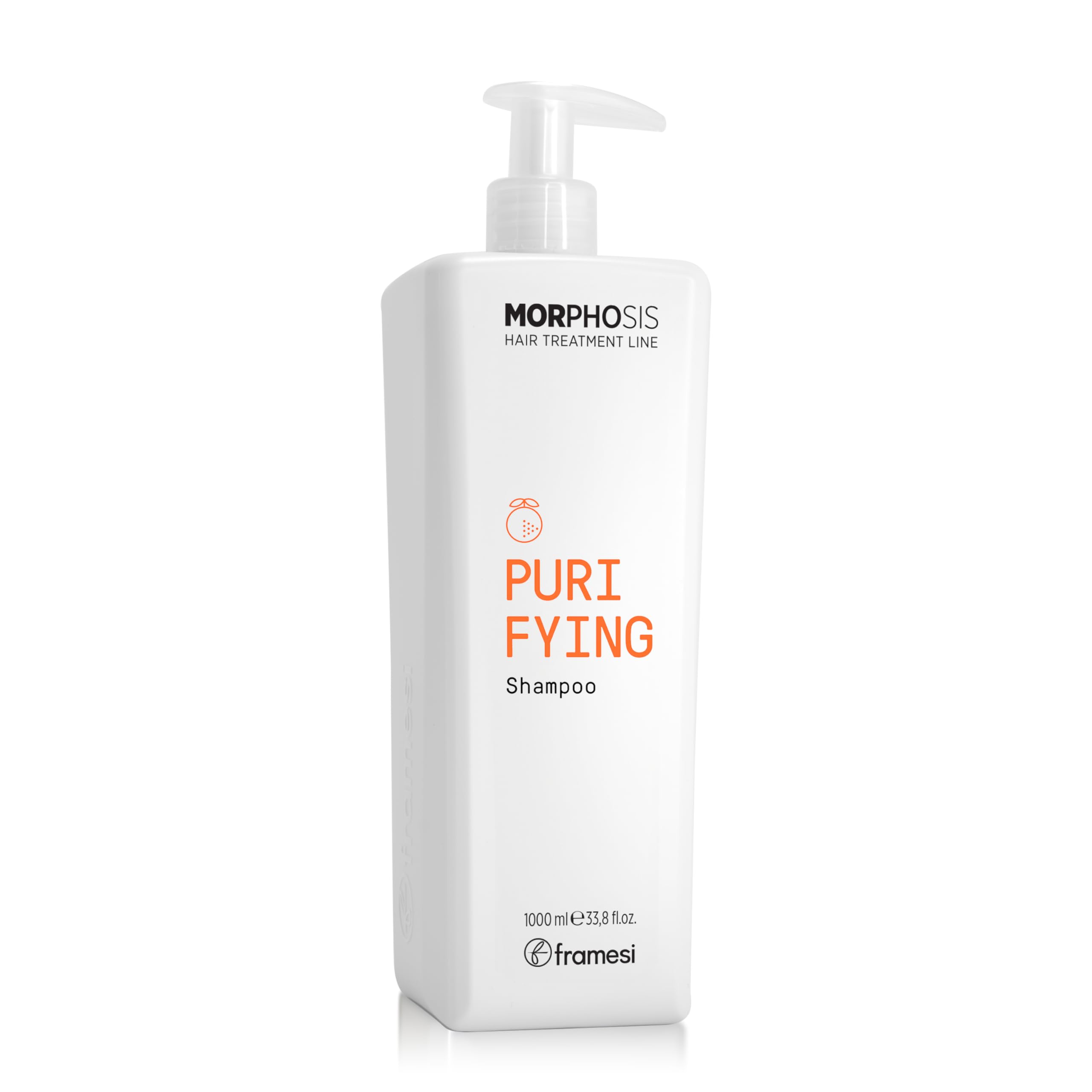 Framesi Purifying Shampoo – Neue Morphosis Haarbehandlungslinie – Reinigendes Shampoo, 1 L, Für Kopfhaut mit Schuppen
