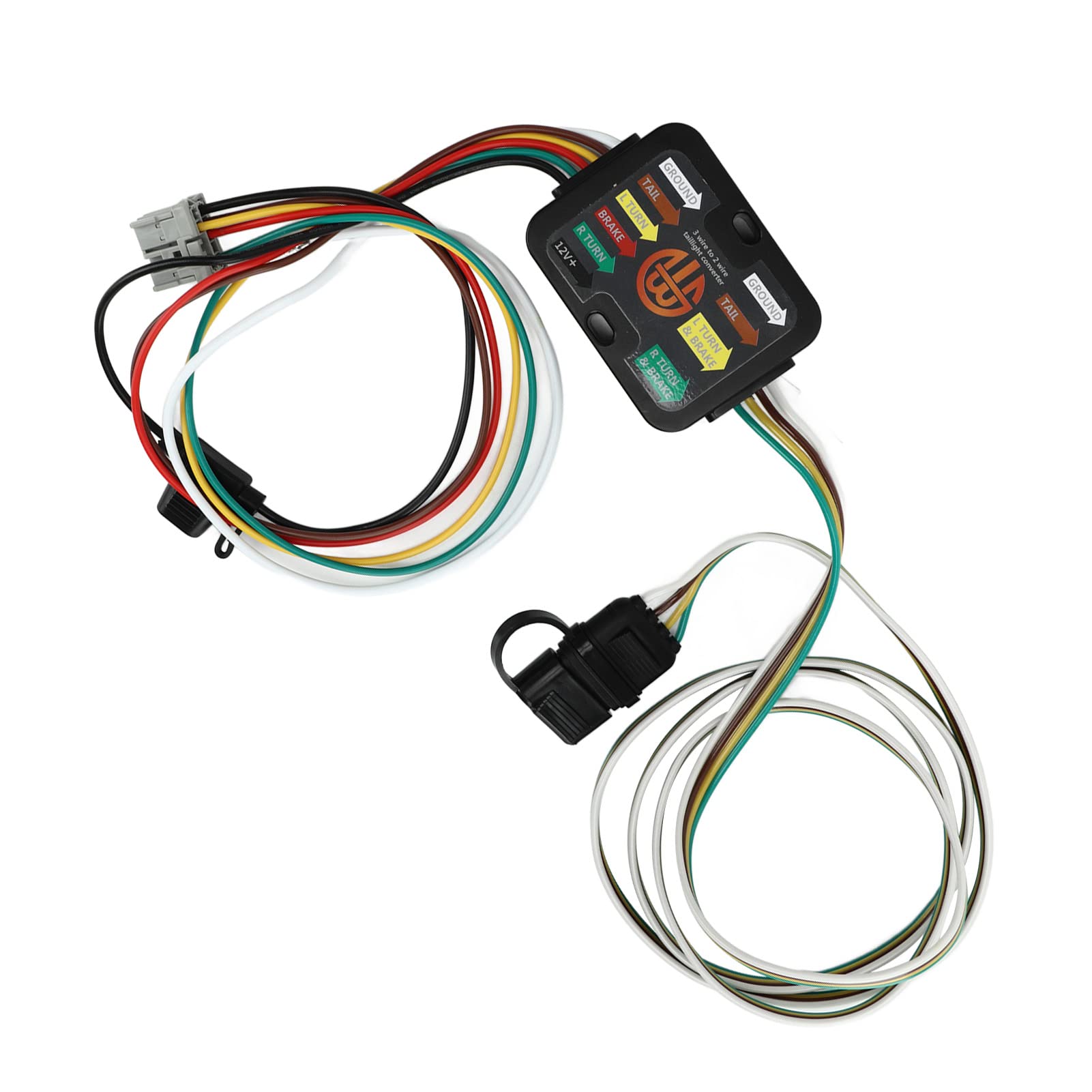Arnés de Cableado de Remolque de 4 Pines 56161 Kit de Conector Duradero para Luces de Remolque Odyssey 2005-2010 de Fácil Instalación