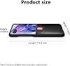 for Motorola Razr 60 Ultra/70 Ultra Case, Wallet Case with Card Slots Protection | Polycarbonate Hard Shell | Military-Grade Shockproof | Premium PU Leather Anti-Scratch Cover - Black